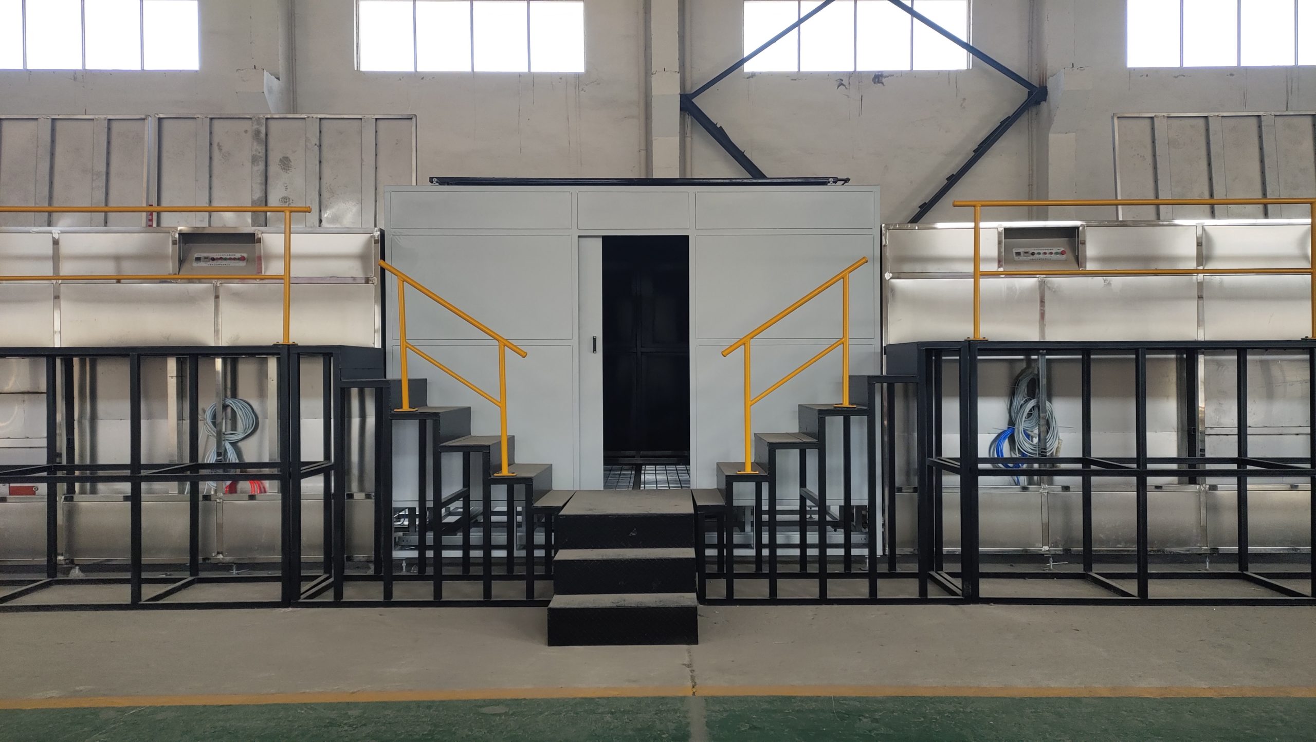 Multi-Station Process of Semi-Automatic FPI Line