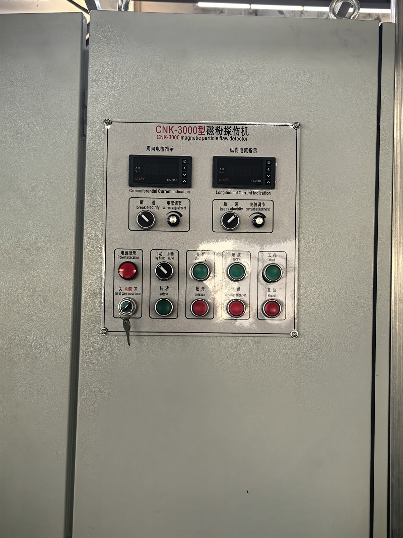 Automatic Magnetic Particle Inspection Machine for Stud Bolts