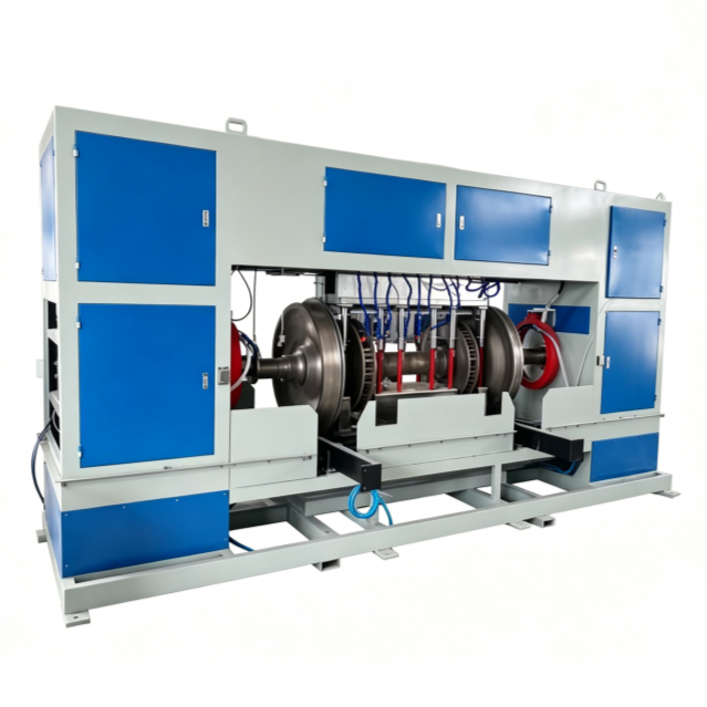 Wheelset MPI Testing Equipment for Railway Industry Magnetic Particle Inspection