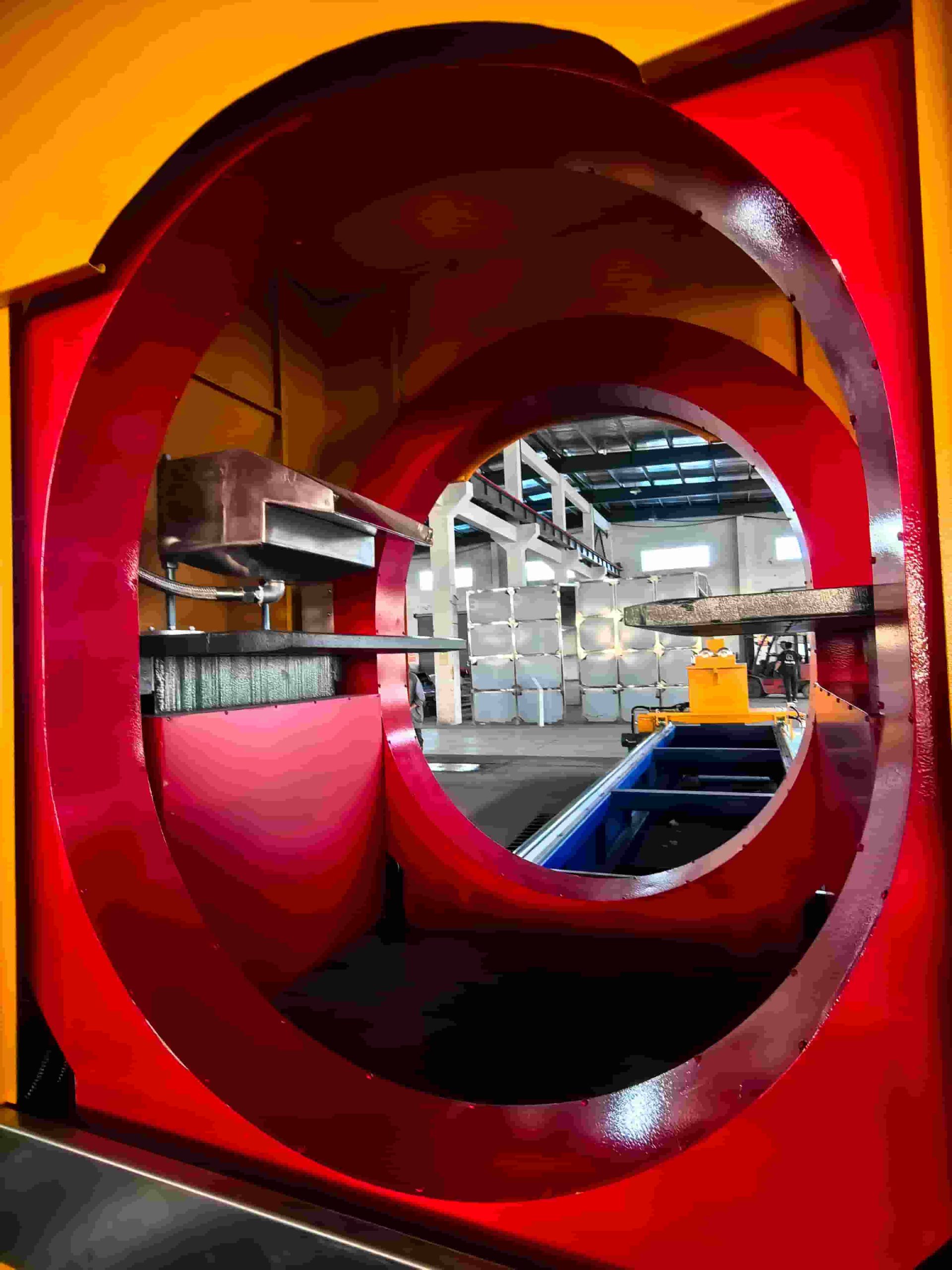 Non Fluorescent Magnetic Particle Testing of Cylinder Outer Surface scaled