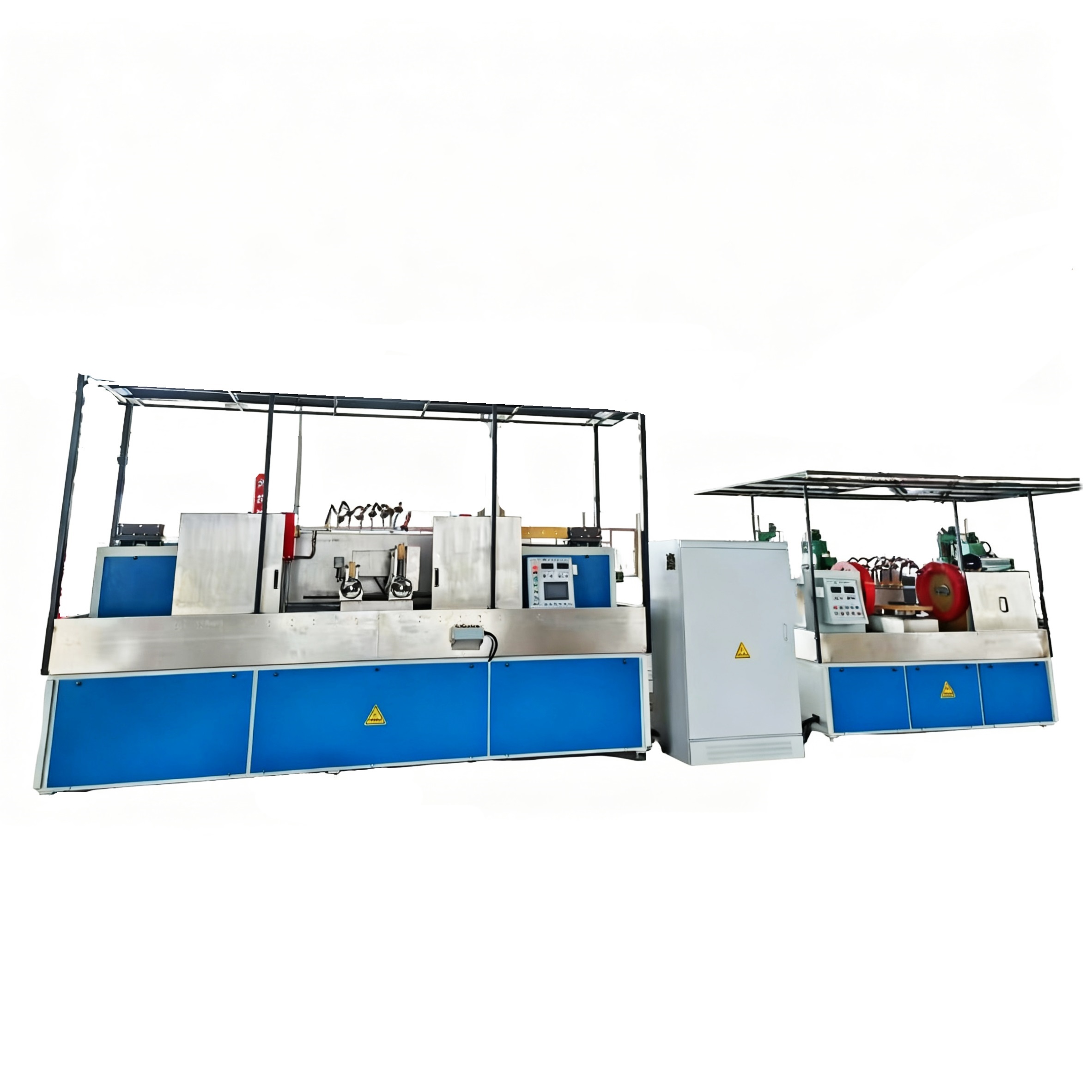 Dual-station magnetic particle inspection equipment for large and medium valve body testing