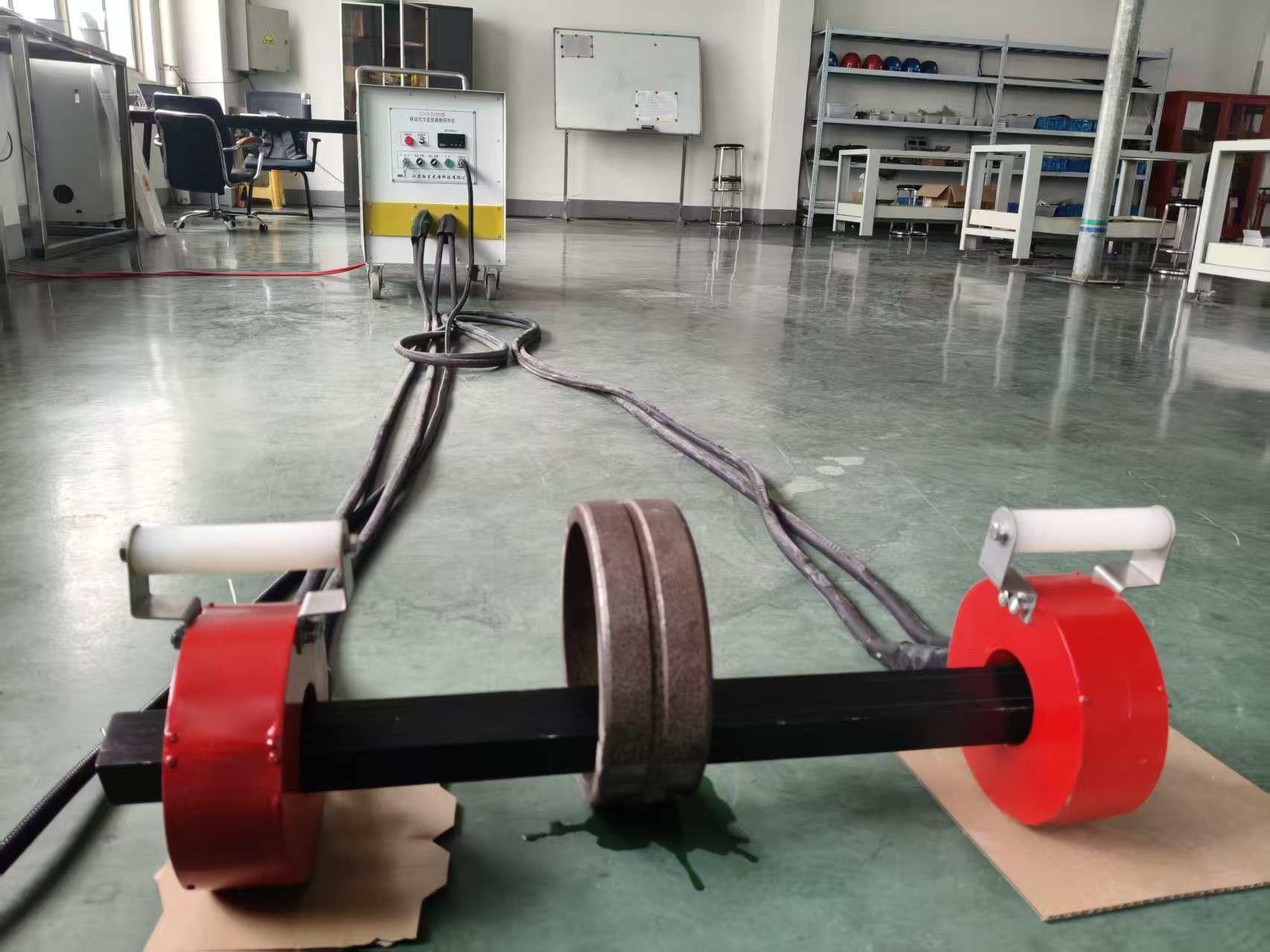 Portable ACDC Magnetic Particle Inspection Machine for Ring Shape