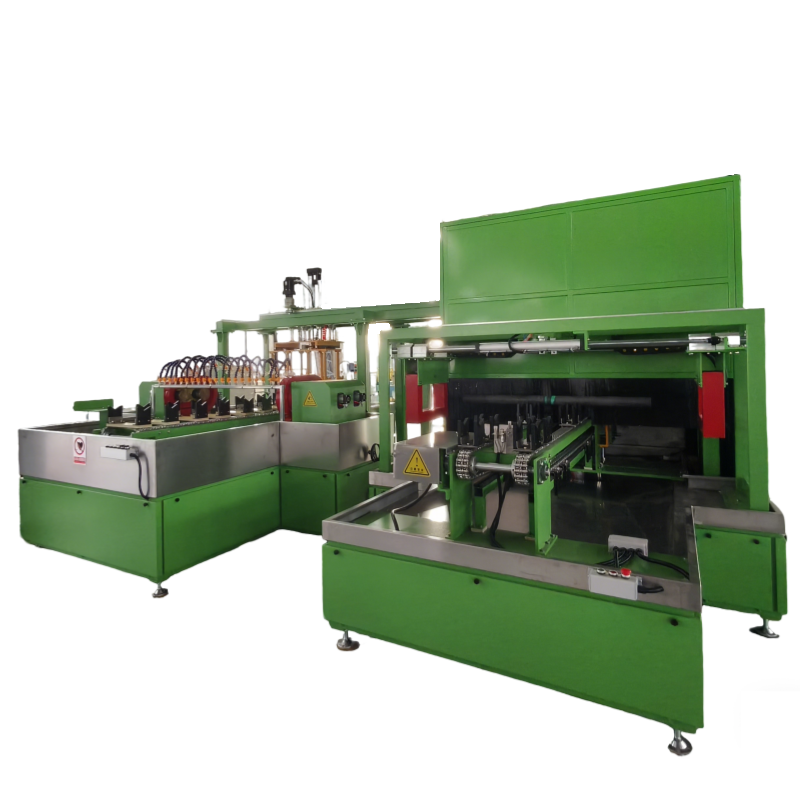 Shaft stud bolt and threaded rod fluorescent magnetic particle inspection