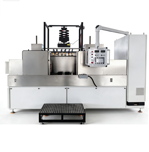 Fluorescent magnetic particle inspection machine for pipe coupling crack detection